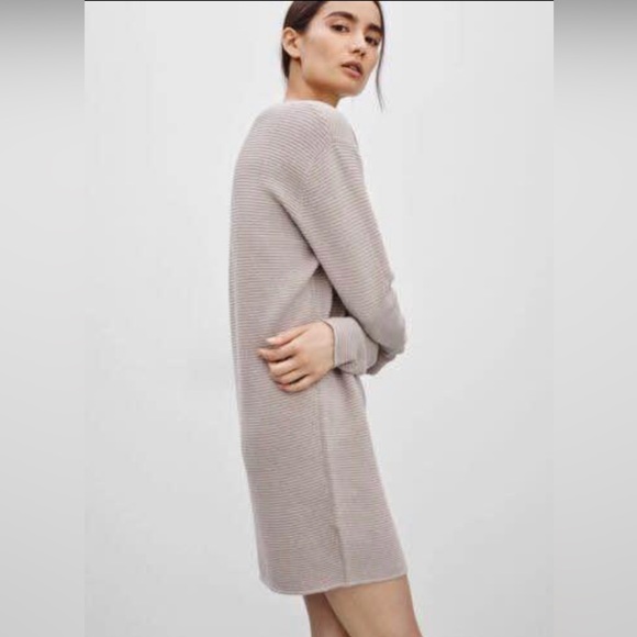 Wilfred silk + cashmere sweater dress - XS - Picture 3 of 3